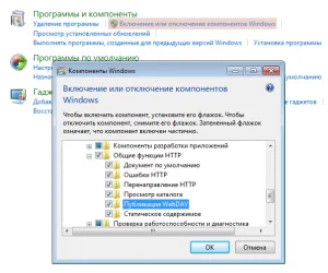 Setarea WebDAV pe iis (Windows 7)