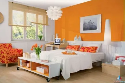 Orange dormitor - Fotografie de design