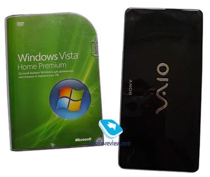 A tapasztalat a notebook Sony Vaio p