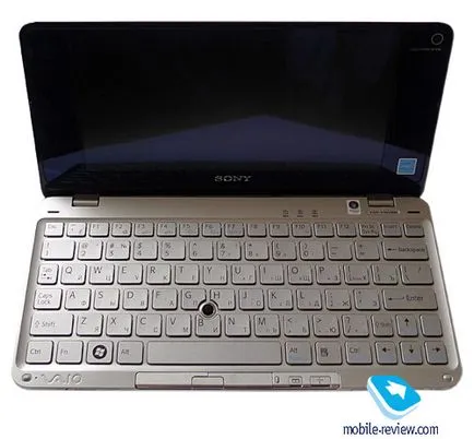 A tapasztalat a notebook Sony Vaio p