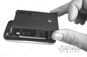 подмяна на дисплея на телефона Sony Ericsson U100 на