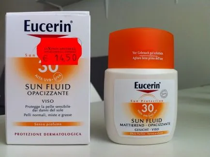 Védi a bőrt a nap Shiseido és Eucerin vélemények