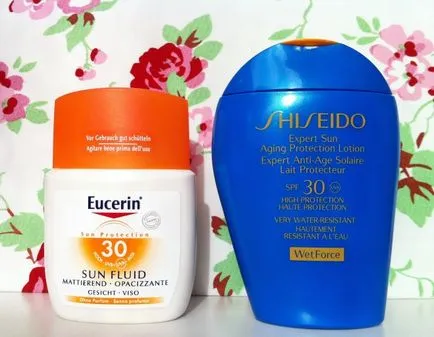 Védi a bőrt a nap Shiseido és Eucerin vélemények