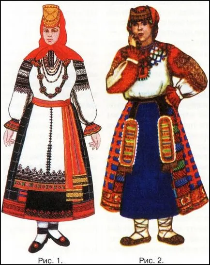 Costum pentru femei provincia Voronezh - perunitsa