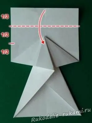 Origami Rochie facut bani cu propriile lor mâini