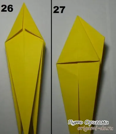 Schema de Origami - păianjen - un mod de origami
