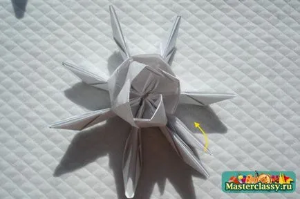 origami virágok