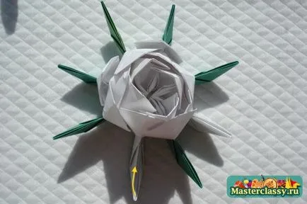 origami virágok