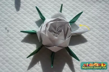 origami virágok