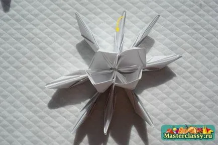 origami virágok