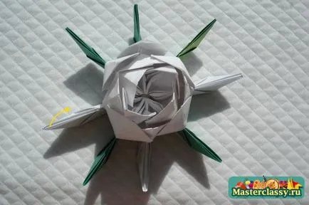 origami virágok