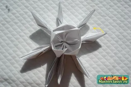 origami virágok