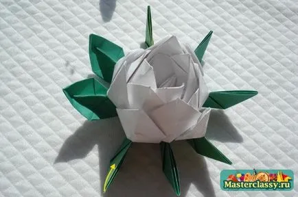 origami virágok