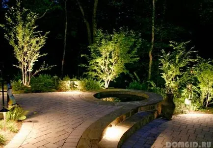 idei originale pentru iluminatul zonei suburbane cu mâinile lor