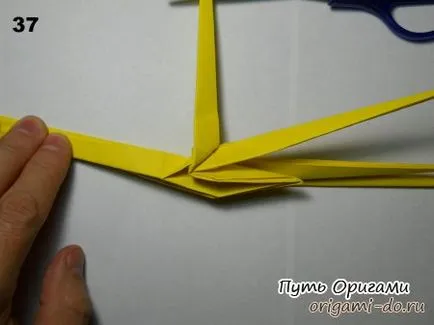 Schema de Origami - păianjen - un mod de origami