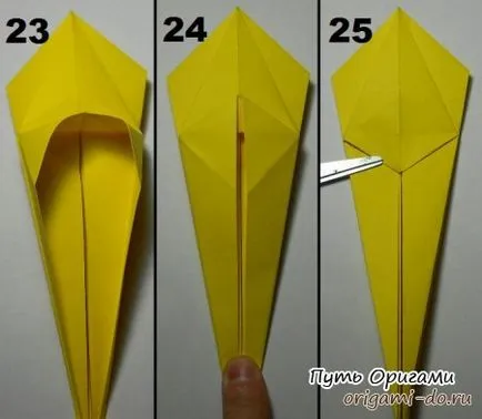Schema de Origami - păianjen - un mod de origami