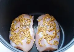 Pastrami csirkemell multivarka lépésről lépésre recept fotókkal, készen multivarka