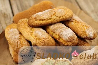 Cookies Savoiardi класически рецепта с стъпка по стъпка снимки