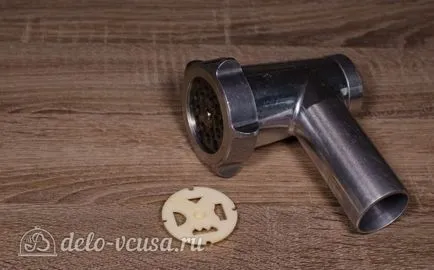 Cookies recept egy húsdaráló egy fotó - egy lépésről lépésre főzés