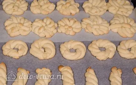 Cookies recept egy húsdaráló egy fotó - egy lépésről lépésre főzés