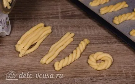 Cookies recept egy húsdaráló egy fotó - egy lépésről lépésre főzés