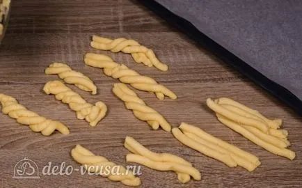 Cookies recept egy húsdaráló egy fotó - egy lépésről lépésre főzés