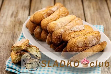 Cookies Savoiardi класически рецепта с стъпка по стъпка снимки