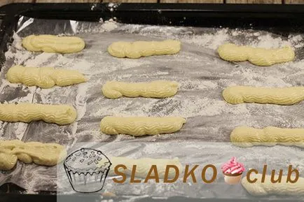 A cookie-k Savoiardi klasszikus recept lépésről lépésre fotók