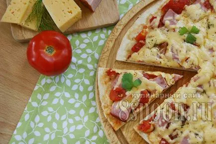 Пица у дома рецепта със снимка във фурната