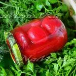 Tomate în jeleu de iarnă minunat fără sterilizare