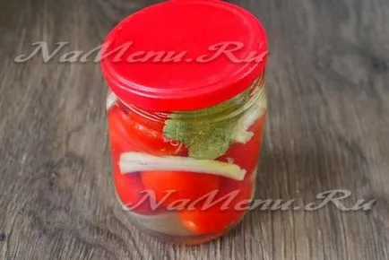 Tomate în jeleu de iarnă minunat fără sterilizare