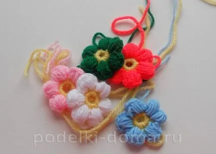 Pernă flori de luncă (Crochet), o cutie de idei și ateliere