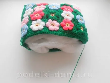 Pernă flori de luncă (Crochet), o cutie de idei și ateliere