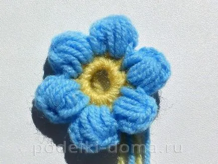 Pernă flori de luncă (Crochet), o cutie de idei și ateliere
