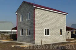 Proiecte de case de tara (case) vile, proiecte Togliatti, Samara