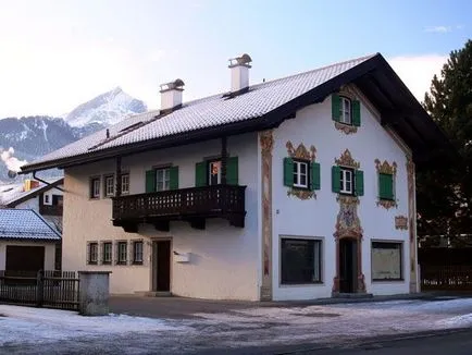 Séta a központban a Garmisch-Partenkirchen