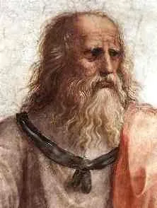 Raphael - Școala din Atena - Platon și Aristotel