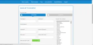 Регистрация egopay, завършване и заключение