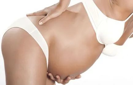 Местоположение на вътрешните органи по време на бременността - Бременност