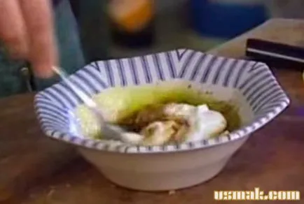 Recept egy finom saláta csirkével és gombával Julia Vysotsky enni otthon
