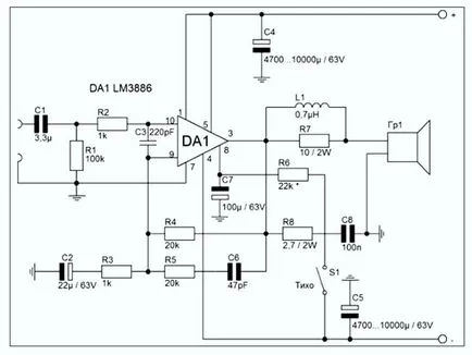 difuzor de reparare Microlab