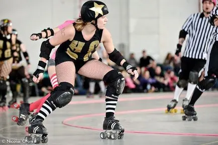 Roller Derby - egy csapatjáték görkorcsolya csak lányoknak