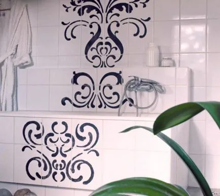 Pictate plăci ceramice cu propriile lor mâini libere și cel mai bun decor