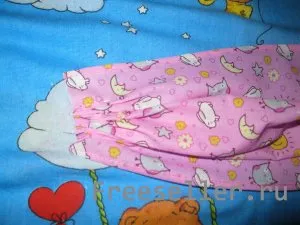 Домашна шарена кърпа с еластична лента за момичета