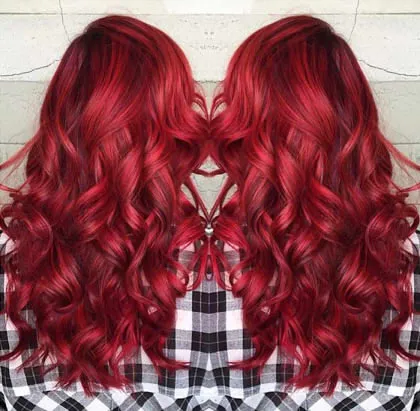 Cel mai elegant colorantă pentru păr în nuanțe de roșu 30 de opțiuni se răcească