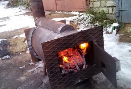 Домашно приготвени дълги изгаряне на котли