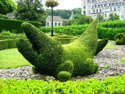 sculpturi pentru grădină fabricarea lor cu mâinile proprii, forma, master-class, foto, video