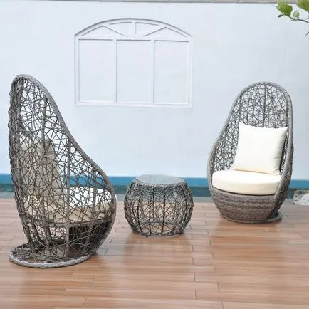 Mobilier de gradina din lemn, rattan artificial, metal sau plastic, bănci frumoase, mese și