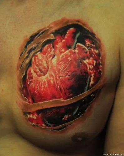 Szív tetoválás - értéke tetoválás
