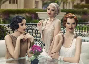 Beauty School frizura „Gatsby” stílusban